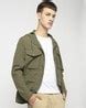 Buy Green Jackets & Coats for Men by YOUSTA Online | Ajio.com