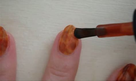 Image result for Tortoise Shell Nail Art Tutorial