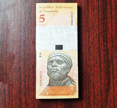 Venezuela 5 Bolivares Banknote Bundle – Banknotecoinstamp
