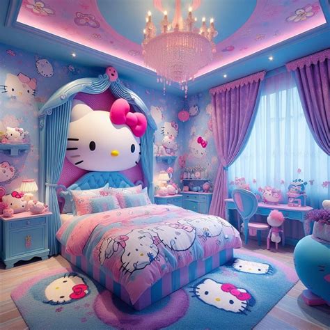 Hello Kitty Themed Bedroom