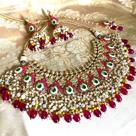 MEENAKARI NECKLACES – ONE ELEVEN