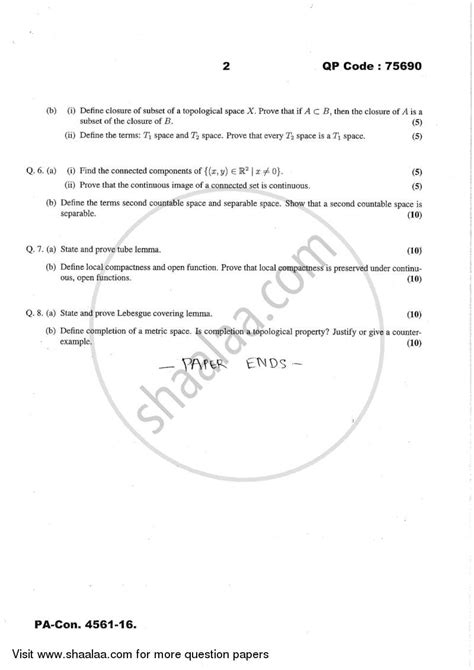 Analysis - 1 2016-2017 M.Sc Mathematics (IDOL) (Correspondence) Part 1 ...