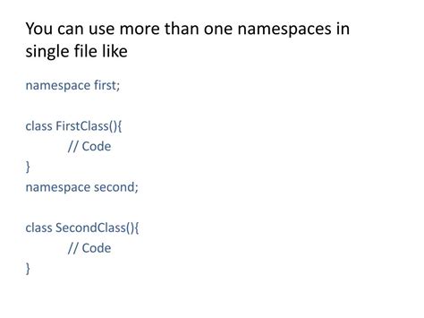 Image result for How to Use Namespace