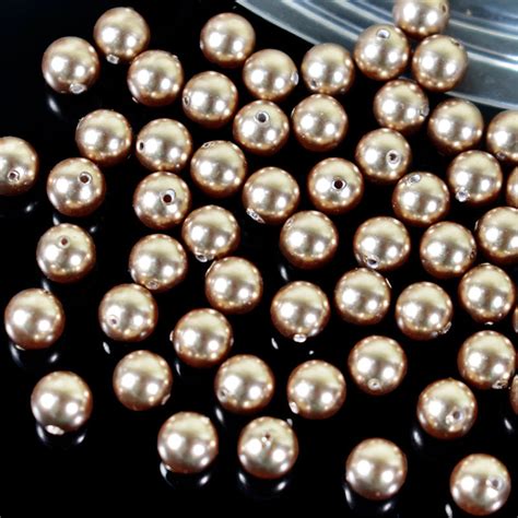 Buy Swarovski 5810 Round Crystal Pearl in Bronze Color ...