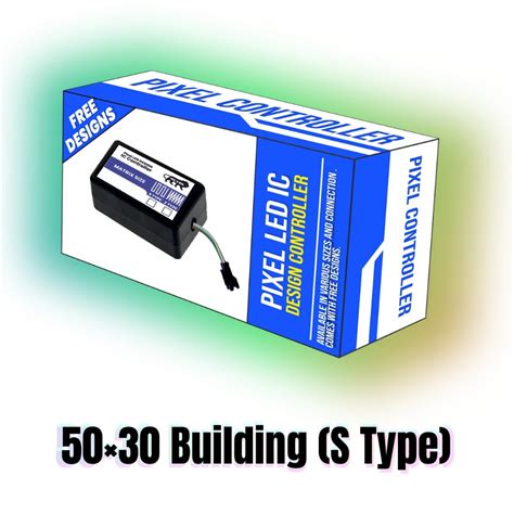 Pixel LED IC Controller for Building S Type 50×30 – 30+ Dynamic Effect ...