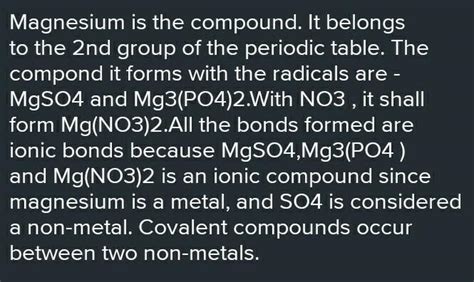 An element x (2,8,2)combine separately with Nitrate,Phosphate,sulphate ...