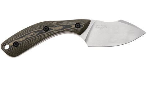 White River Knives Apex WRSS-APX-RMB Stonewashed Magnacut, Maple Black Richlite, jachtmes, Smith ...