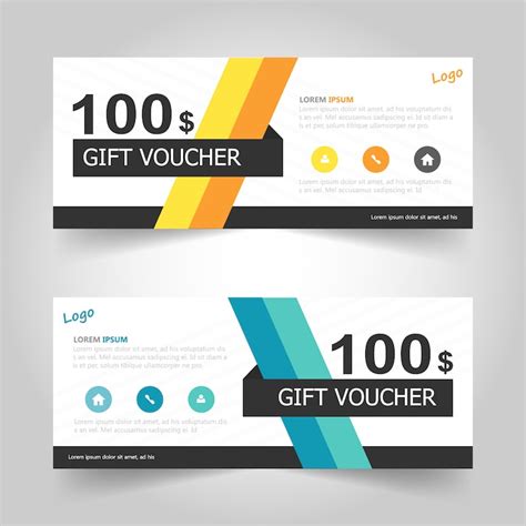 Voucher design Images - Free Download on Freepik