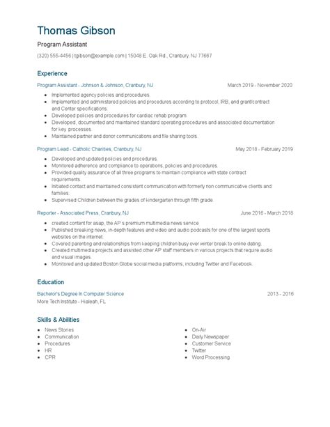 Image result for Program Assistant