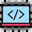Image result for Laptop Coding Icon