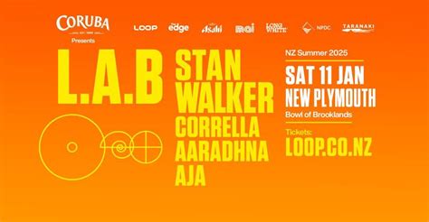 L.A.B w/ Stan Walker & Friends - New Plymouth, Bowl of Brooklands, New ...