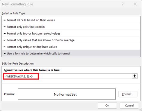 Image result for Weekend Formula Excel