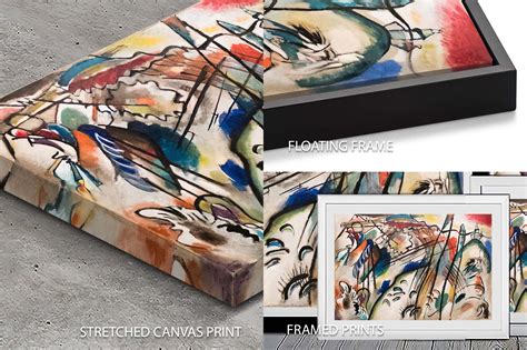 Improvisation 28 Framed Kandinsky Wall Art | Canvas Prints AU