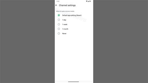 WhatsApp will let you decide when to automatically delete channel media ...