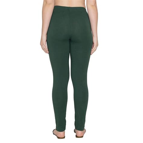 Women Soft Cotton Kurti Pant - Forest Green – BONJOUR