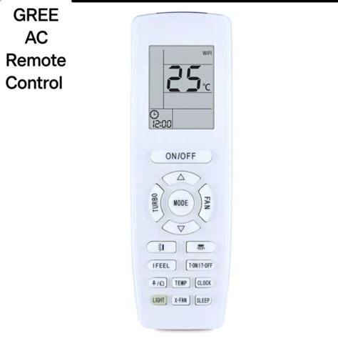 Gree AC Remote Control Functions 的图像结果