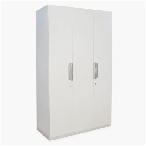 Buy Fresno 3-Door Wardrobe With Mirror from Home Centre at just INR 61600.0