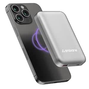 Ambrane Magsafe Wireless 10000Mah Fast Charging Power Bank,Strong ...