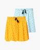 Buy Blue & Yellow Pyjamas & Shorts for Women by Urban Hug Online | Ajio.com