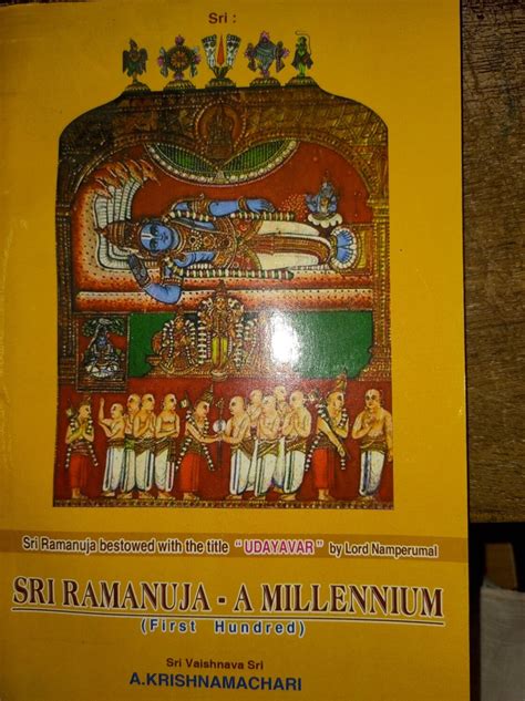 Sri Ramanuja ,a millennium