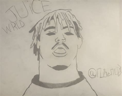 Pin by rubenop3 on Juice wrld drawing | Sketches, Male sketch, Drawings