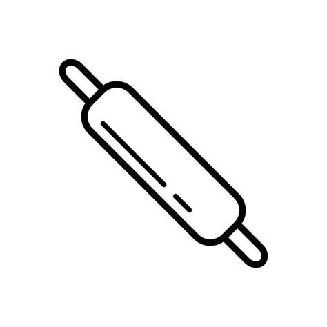 Rolling pin icon design vector template | Premium Vector