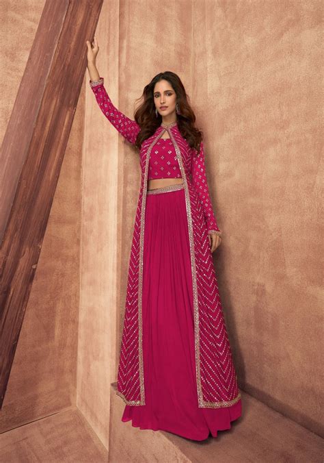 Buy Lehenga with Shrug Online India- Wedding Ensemble – SNAZZYHUNT