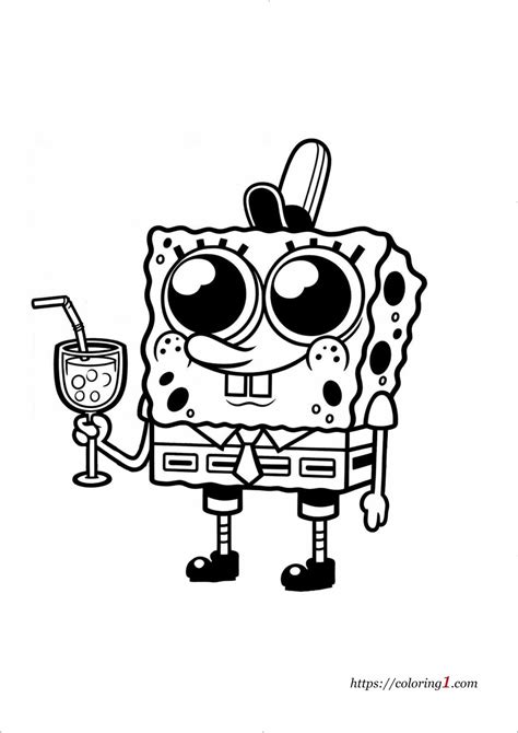 Image result for Spongebob Coloring