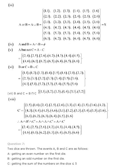 Image result for Probability Class 11