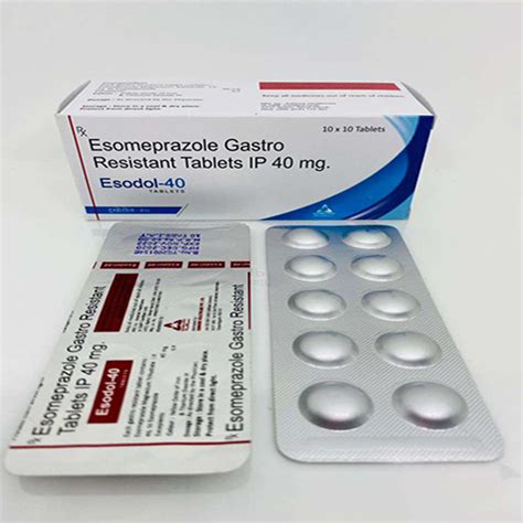ESODOL-40 Tablets Edmund Healthcare Pvt. Ltd.