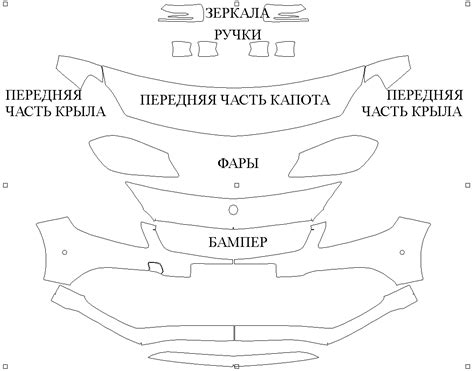 Purchase the patterns for body and interior protection of Mercedes