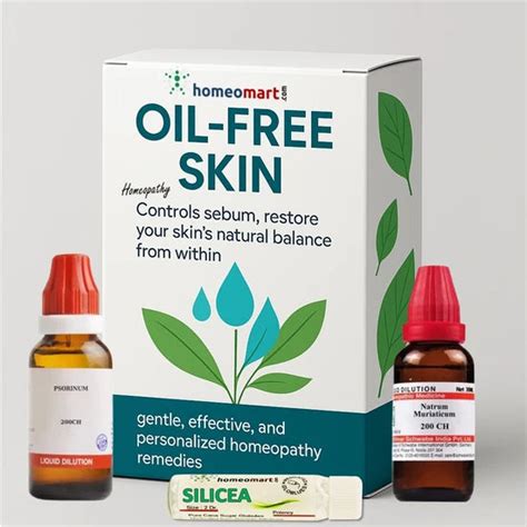 Homeopathic Medicines for Oily Skin & Acne | Clear Complexion – Homeomart