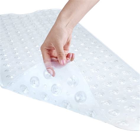 Buy NSXEEN Extra Long 100X38 CM Premium Accu-Pebble Shower Bath Mat ...