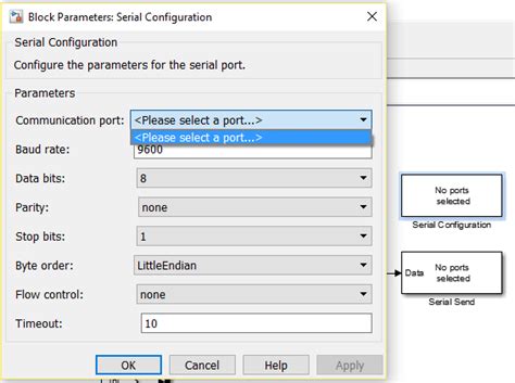 Image result for MATLAB Connection Port