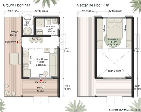 Modern cabin house plans 12×20 log cabin floor plan small etsy – Artofit