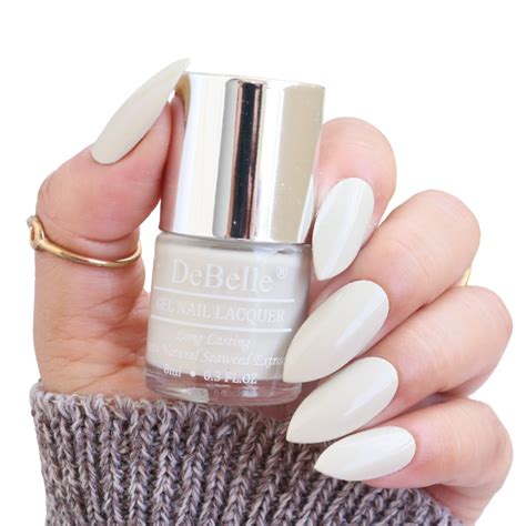 DeBelle Gel Nail Lacquer Natural Blush - (Light Beige Nail Polish), 8ml ...