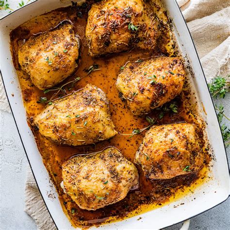 Roast Chicken Thighs Recipe