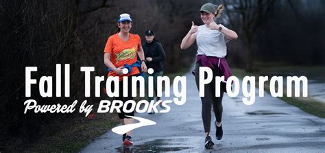 2025 Fall Training Program - Powered by BROOKS, 1300 E 86th Street, Ste ...