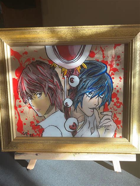 Image result for Death Note Intro Stained Glass