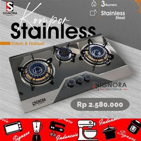 Jual SIGNORA NEW KOMPOR STAINLESS - Jakarta Pusat - Signora Indonesia ...