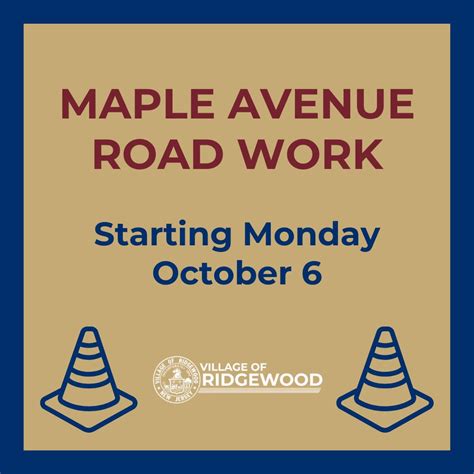 Bergen County Begins Storm Drainage Improvements on Maple Avenue in ...