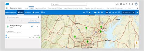 Image result for Salesforce Maps Features