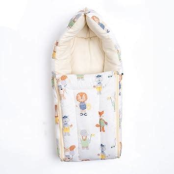 haus & kinder 3 in 1 Baby Sleeping Bag & Carry Nest | Cotton Bedding ...
