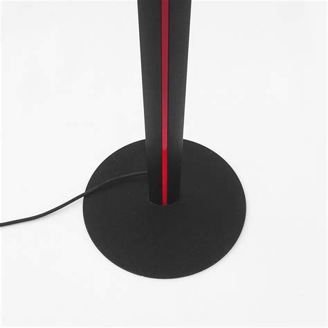 Memphis Inspired Uplighters 1980s Floor Lamp Red Black Postmodern ...