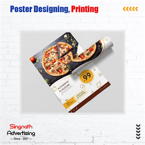 Advertising Paper Poster Designing Services
