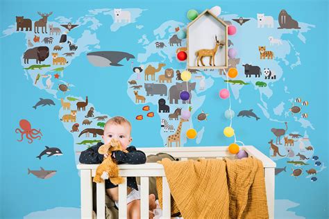 High Resolution Kids World Map 的图像结果