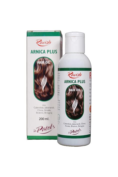 Buy Dr Patel's 200ML Ravish Arnica Plus Natural Homeopathic Hair Oil ...