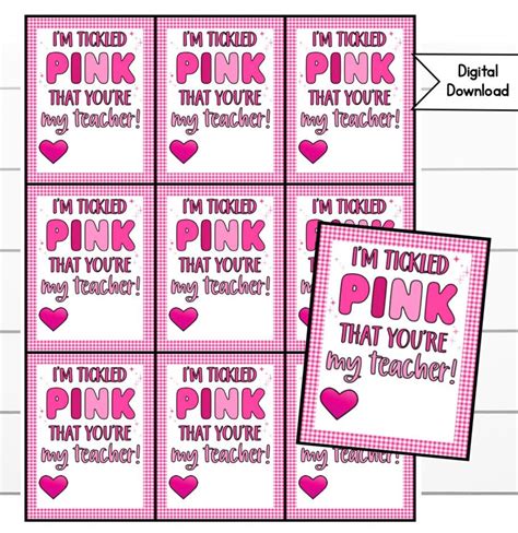 Buy Teacher Appreciation I'm Tickled Pink That You Are My Teacher ...