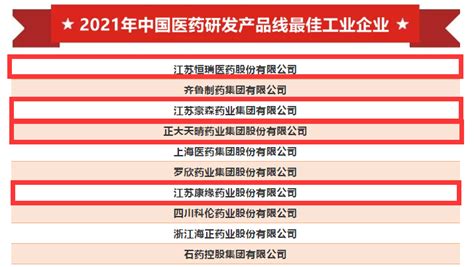 2020年度中国医药工业百强榜发布：连云港药企首次迈入前五强凤凰网江苏_凤凰网