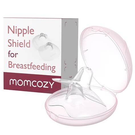 Amazon.com : Momcozy Ultra-Thin Nipple Shields, 100% Food-Grade ...